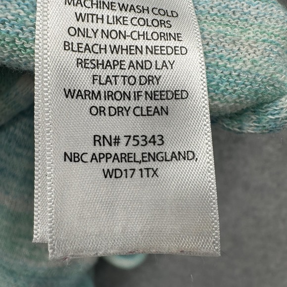 DAKINI Women's Open Front Cardigan Lightweight Sweater Cotton Blend Size Small‎ - Picture 5 of 8